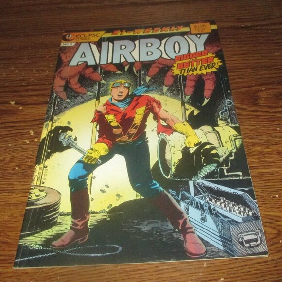 Airboy #9 (Eclipse Comics, 1986) - Picture 1 of 3